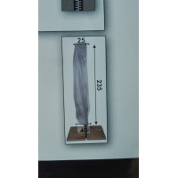 Pokrowiec ochronny na parasole wahadłowe o długości do 350 cm i wymiarach 300x300 w kolorze szarym