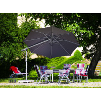 EXPERT 350P – odchylany parasol ogrodowy z bocznym słupkiem