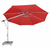 EXPERT 350P – odchylany parasol ogrodowy z bocznym słupkiem