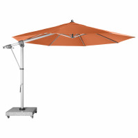 EXPERT 350P – odchylany parasol ogrodowy z bocznym słupkiem