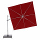 KNIRPS 320 x 320 - luksusowy, wahadłowy parasol ogrodowy z bocznym słupkiem