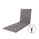 LIVING 2097 - poduszka na szezlong ogrodowy z zamkiem błyskawicznym