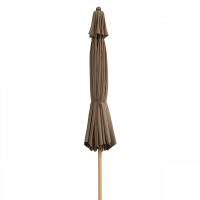 ALU WOOD 3,5 m - parasol z rączką z ochroną UV ULTRA