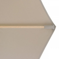ALU WOOD 3,5 m - parasol z rączką z ochroną UV ULTRA