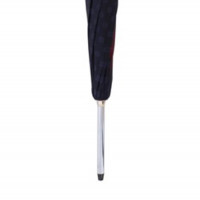 Elegance Boheme Viola - luksusowy parasol damski z abstrakcyjnym nadrukiem kwiatowym