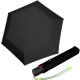 KNIRPS U.200 NEON BLACK - elegancki damski parasol w pełni automatyczny