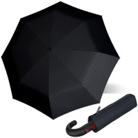 KNIRPS T.260 BLACK - elegancki, w pełni automatyczny parasol męski