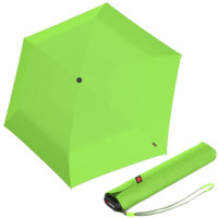 KNIRPS US.050 NEON GREEN - lekki, składany, płaski parasol damski