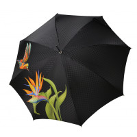 Elegance Boheme Tropicale - luksusowy damski parasol z kwiatowym nadrukiem