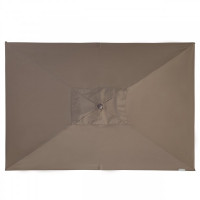 ALU WOOD 210 x 140 cm - parasol z automatycznym odchylaniem i ochroną UV ULTRA