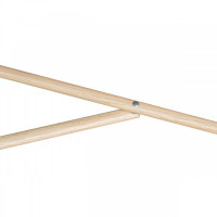 ALU WOOD 210 x 140 cm - parasol z automatycznym odchylaniem i ochroną UV ULTRA