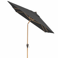 ALU WOOD 210 x 140 cm - parasol z automatycznym odchylaniem i ochroną UV ULTRA