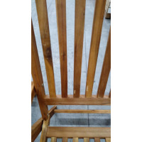 ATLAN - zestaw sof drewnianych 4+1 - II gatunek