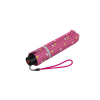 Knirps Rookie Triple Pink Odblaskowy, lekki składany parasol