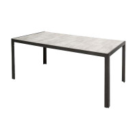BERGAMO - aluminiowy stół ogrodowy 180x90x74 cm