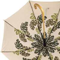 NATURE LONG Choice Beige - damski parasol EKO
