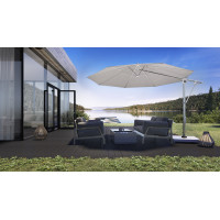 EXPERT 350P – odchylany parasol ogrodowy z bocznym słupkiem