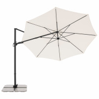 DERBY DX 335 cm – parasol ogrodowy z nogą boczną