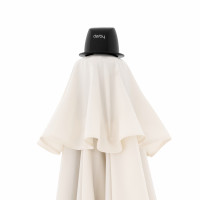 DERBY DX 335 cm – parasol ogrodowy z nogą boczną