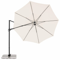 DERBY DX 335 cm – parasol ogrodowy z nogą boczną