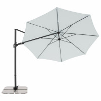 DERBY DX 335 cm – parasol ogrodowy z nogą boczną