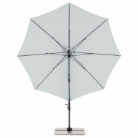 DERBY DX 335 cm – parasol ogrodowy z nogą boczną