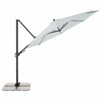 DERBY DX 335 cm – parasol ogrodowy z nogą boczną