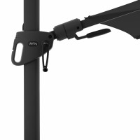 DERBY DX 335 cm – parasol ogrodowy z nogą boczną
