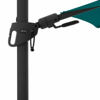 DERBY DX 335 cm – parasol ogrodowy z nogą boczną