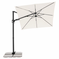 DERBY DX 210 x 210 cm - parasol ogrodowy z nogą boczną