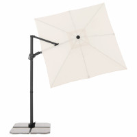 DERBY DX 210 x 210 cm - parasol ogrodowy z nogą boczną