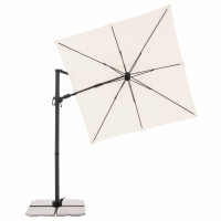 DERBY DX 210 x 210 cm - parasol ogrodowy z nogą boczną