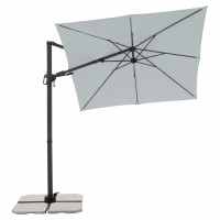 DERBY DX 210 x 210 cm - parasol ogrodowy z nogą boczną