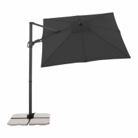 DERBY DX 210 x 210 cm - parasol ogrodowy z nogą boczną