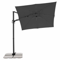DERBY DX 210 x 210 cm - parasol ogrodowy z nogą boczną
