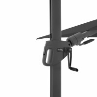 DERBY DX 210 x 210 cm - parasol ogrodowy z nogą boczną