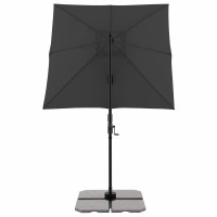 DERBY DX 210 x 210 cm - parasol ogrodowy z nogą boczną