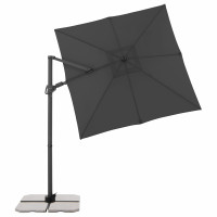 DERBY DX 210 x 210 cm - parasol ogrodowy z nogą boczną