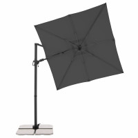 DERBY DX 210 x 210 cm - parasol ogrodowy z nogą boczną