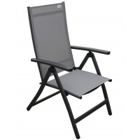 EXPERT ACTIVE szary - zestaw wypoczynkowy 4+1 z aluminium
