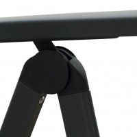 EXPERT ACTIVE szary - zestaw wypoczynkowy 4+1 z aluminium
