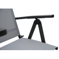 EXPERT ACTIVE szary - zestaw wypoczynkowy 4+1 z aluminium