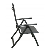 EXPERT ACTIVE szary - zestaw wypoczynkowy 4+1 z aluminium