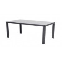 LUNA ACTIVE szary - komplet wypoczynkowy aluminiowy 6+1