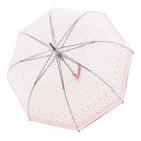 Hit Long Automatik Transparent - damski parasol strzelający