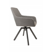 LIVORNO PARIS SWIVEL GREY - luksusowy zestaw ogrodowy 6+1