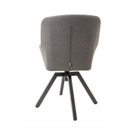 LIVORNO PARIS SWIVEL GREY - luksusowy zestaw ogrodowy 6+1