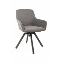 LIVORNO PARIS SWIVEL GREY - luksusowy zestaw ogrodowy 6+1