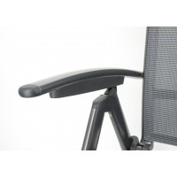 LUNA ACTIVE szary - komplet wypoczynkowy aluminiowy 6+1