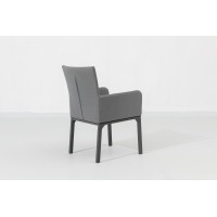 PRATO PARIS SOLID GREY - luksusowy zestaw ogrodowy 8+1